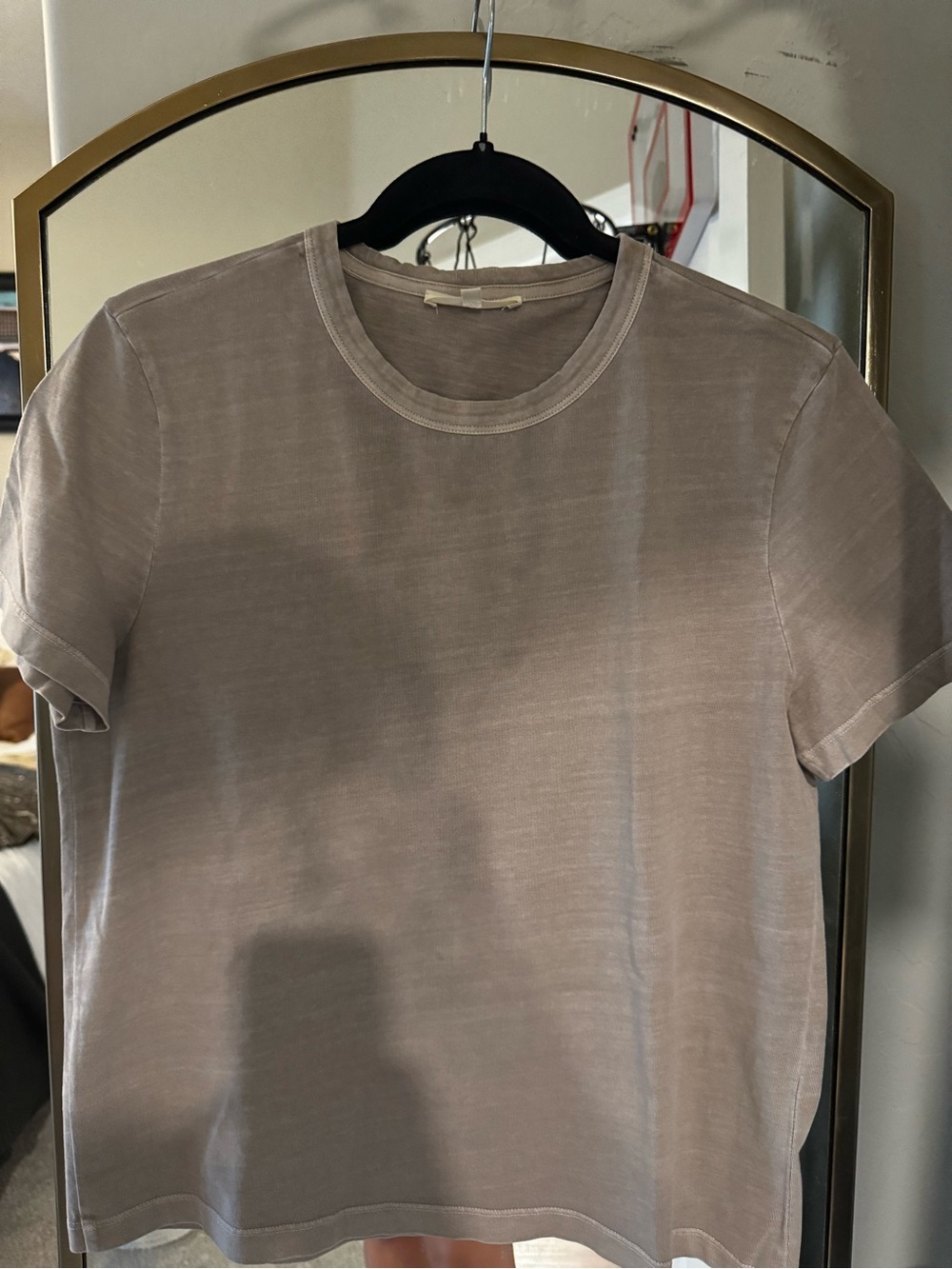 Madewell women’s Classic Crew Neck T-Shirt - Taupe